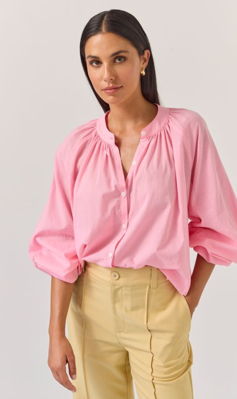 Women’s balloon sleeve blouse