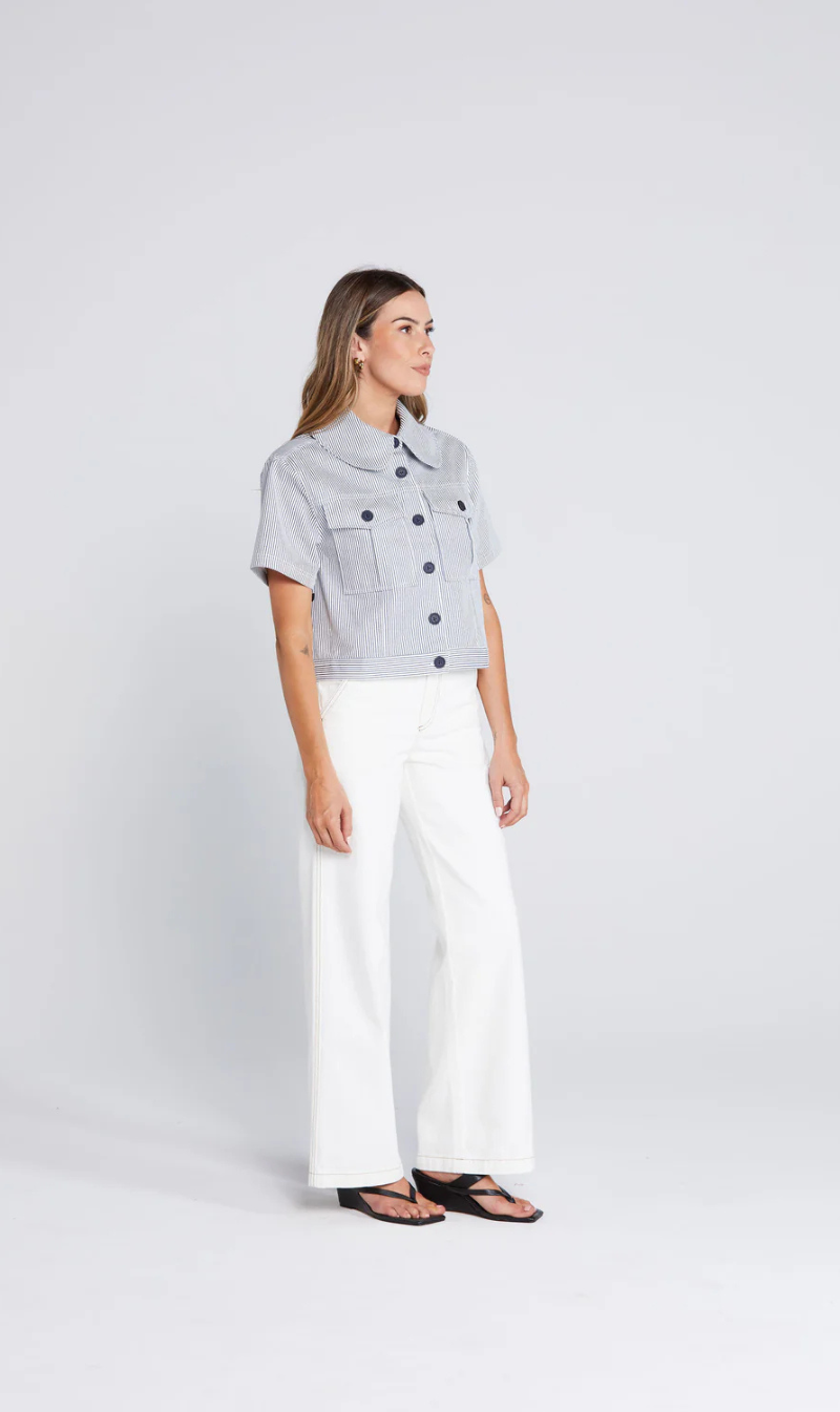 Women’ Cropped Shirt