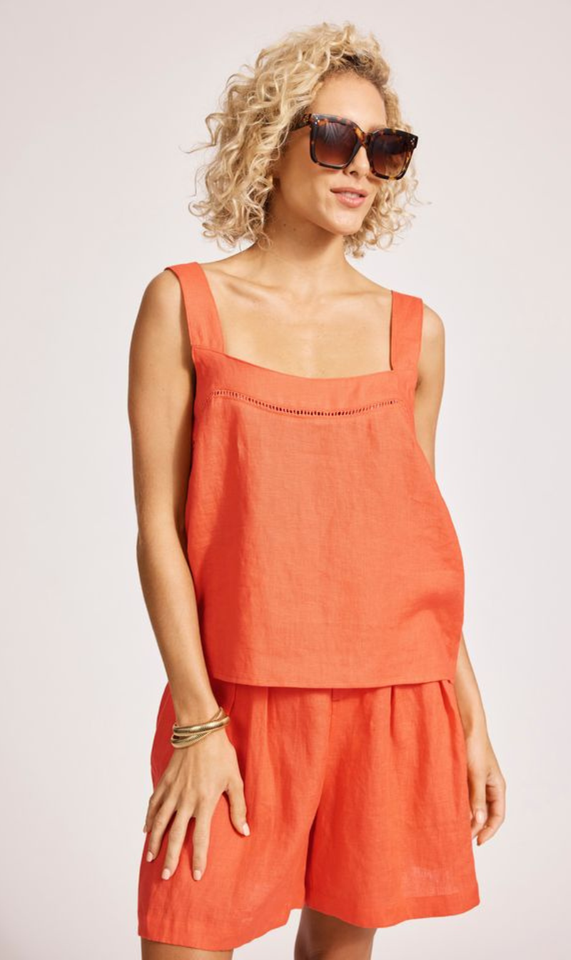 Women’s Sleeveless Top and Shorts Set