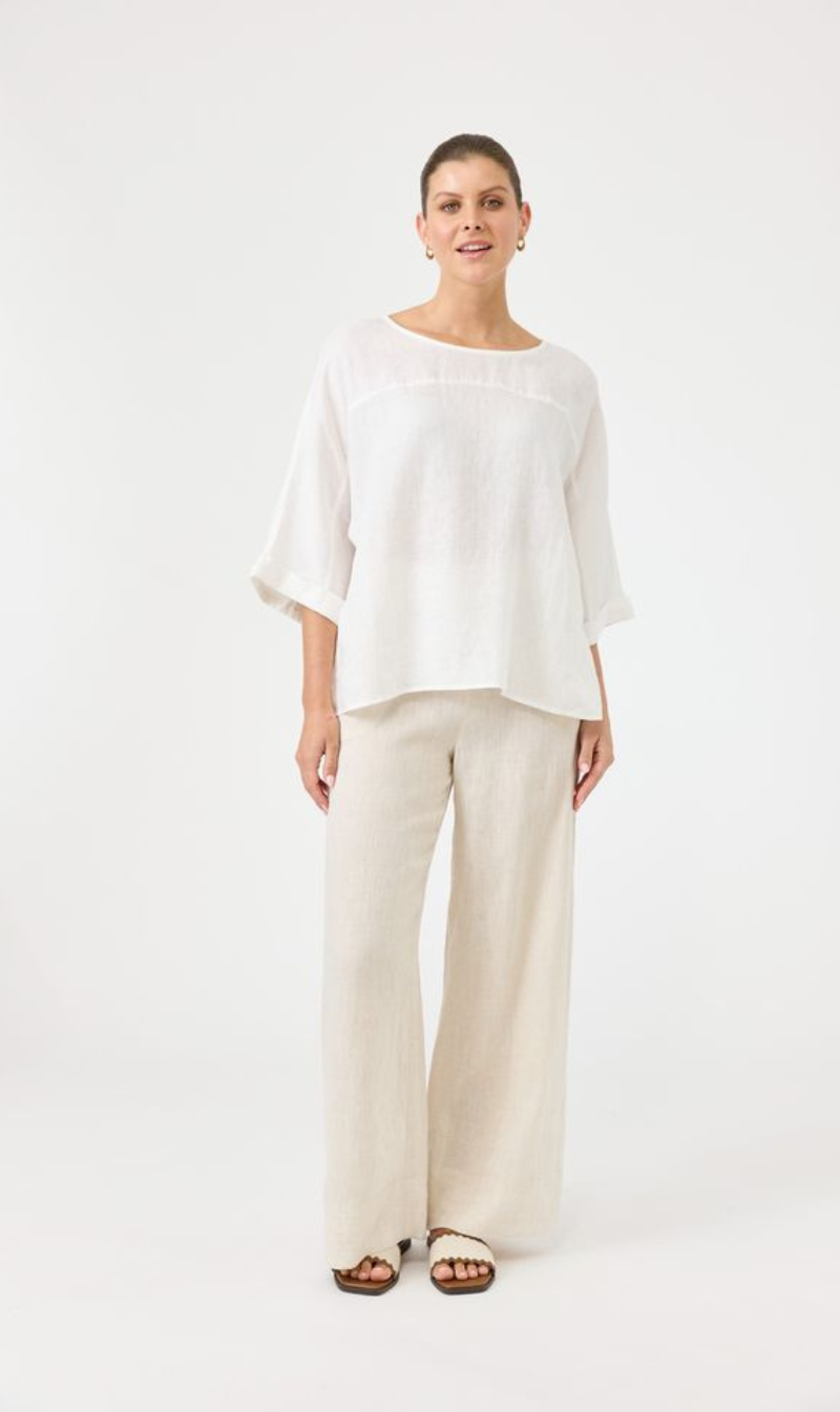 Casual Linen Top