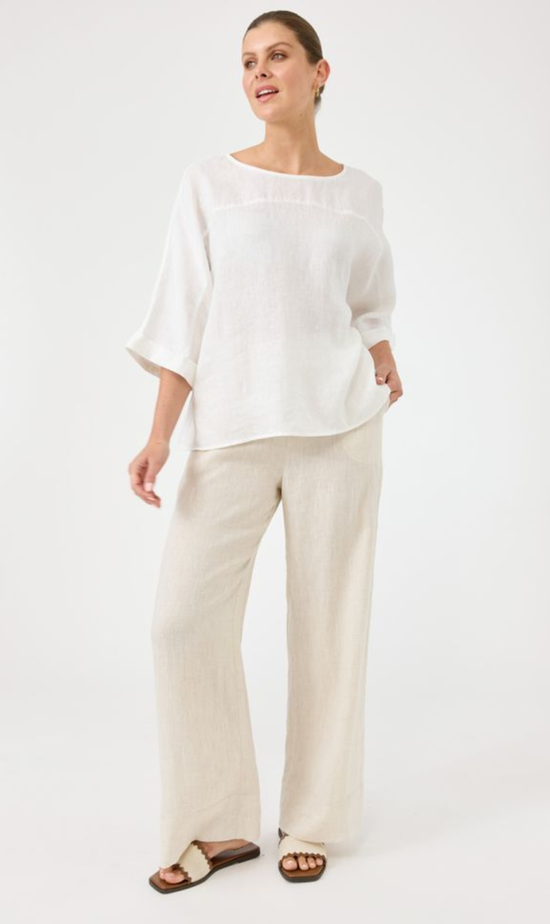 Casual Linen Top