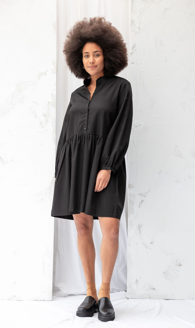 Plus-size shirtdress