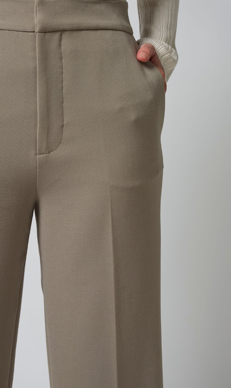 Women’s High-Rise Wide-Leg Trousers
