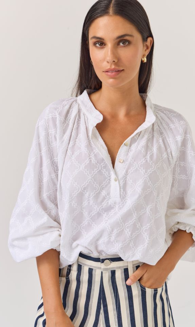 Women’s Puffed Sleeve Blouse