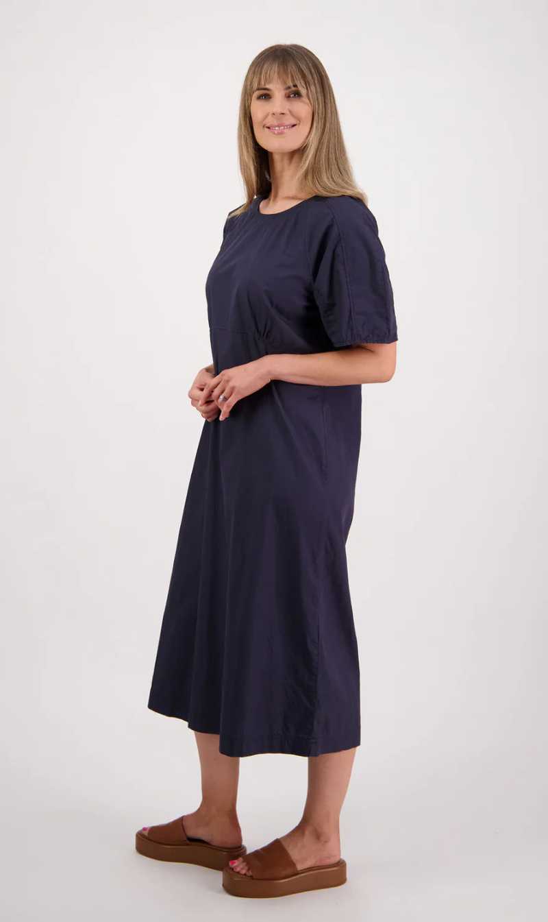 Women’s Puffed Sleeve A-Line Dress