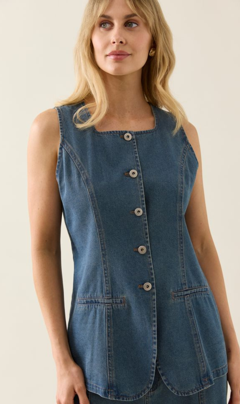 Denim Vest