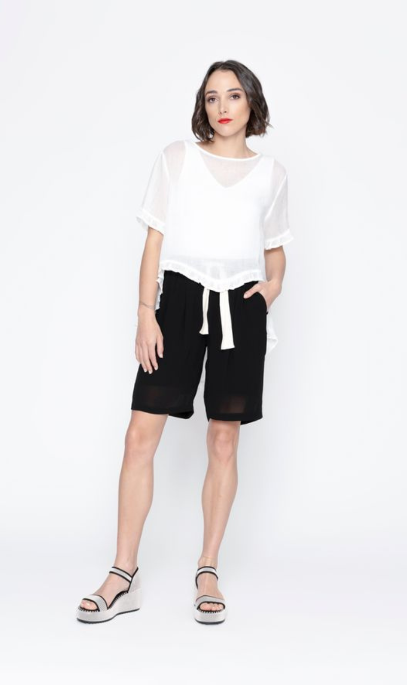 Women’s Ruffled Oversized Blouse