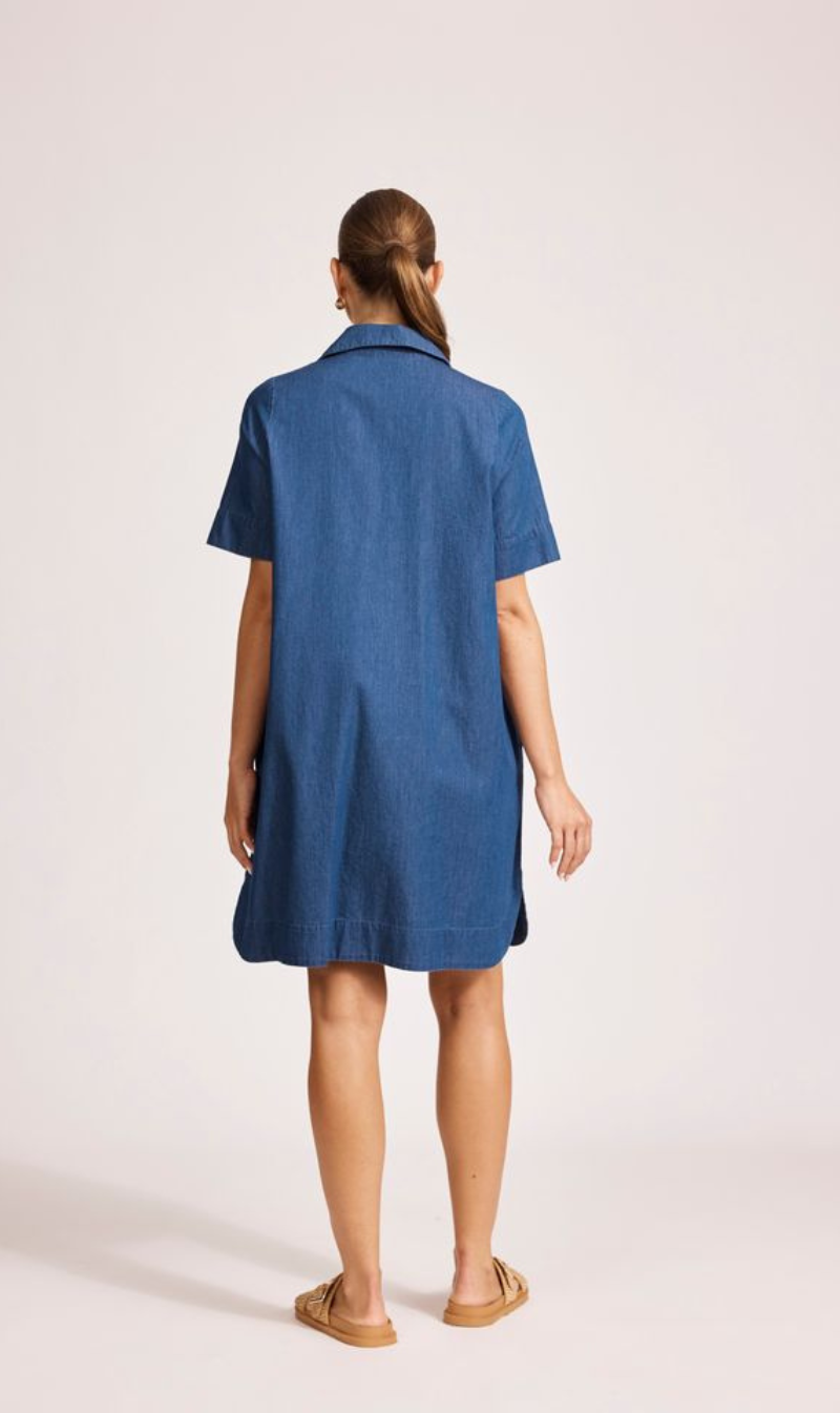 Denim Shirt Dress