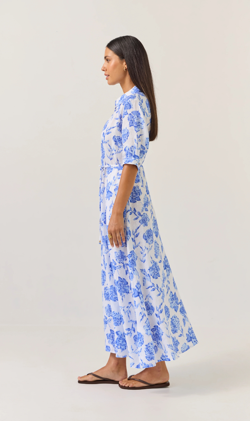 Women’ Maxi Shirt Dress