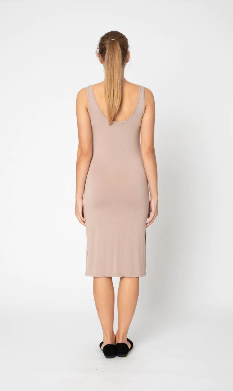 Sleeveless Bodycon Midi