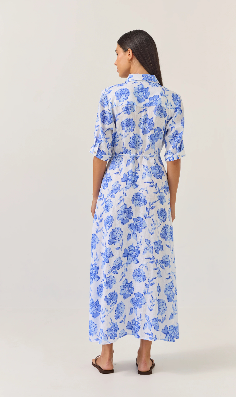 Women’ Maxi Shirt Dress