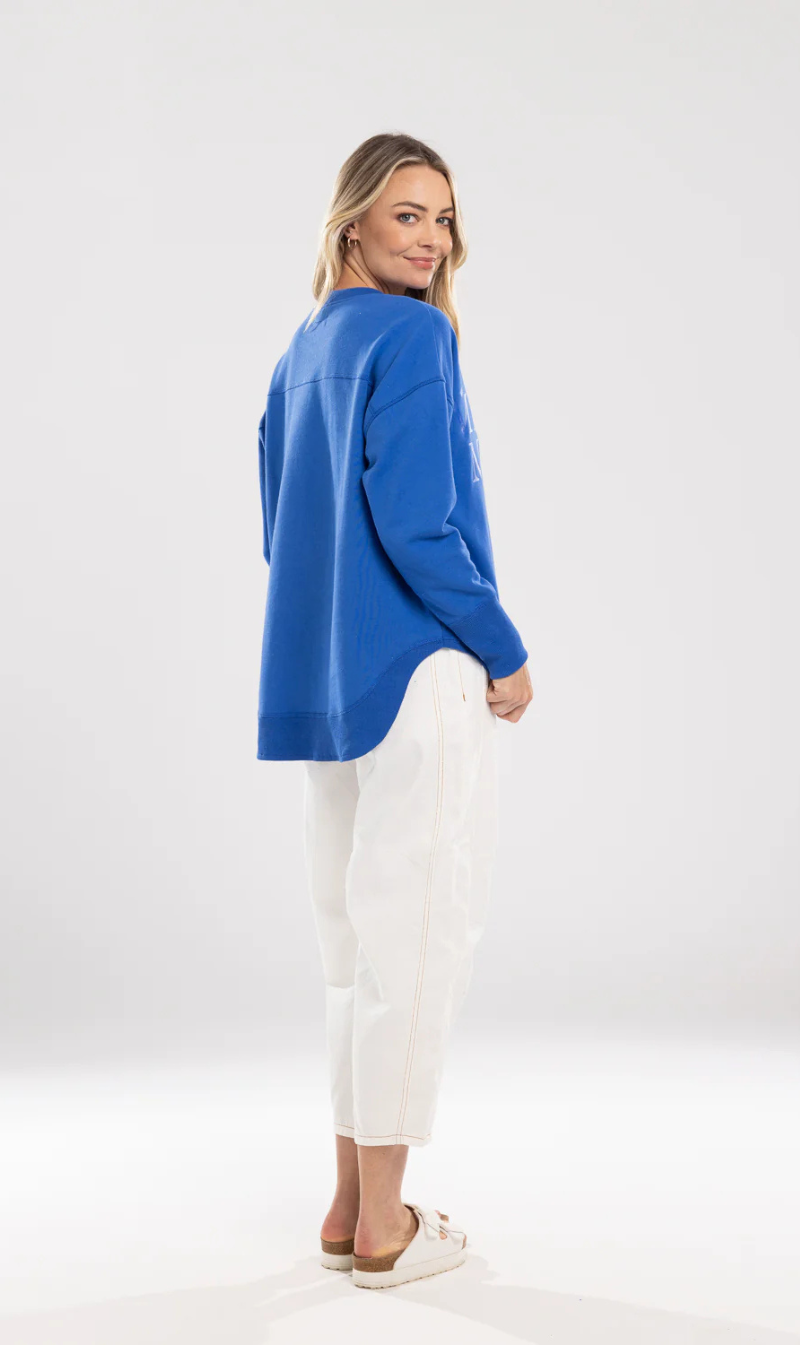 Women’s Asymmetric Crew Pullover