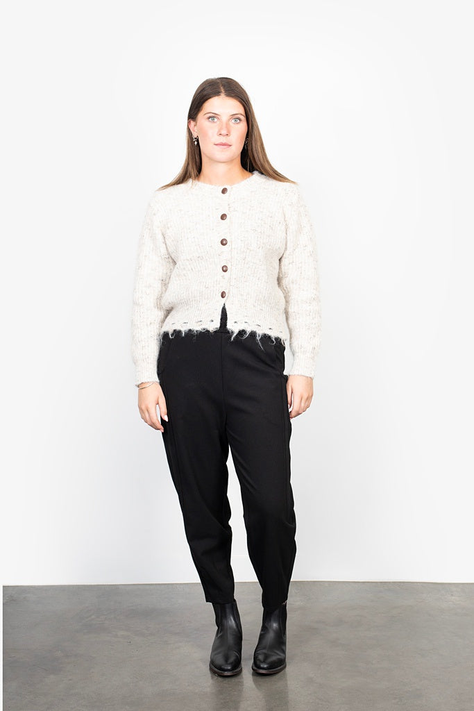 Women’s Cropped Button Cardigan